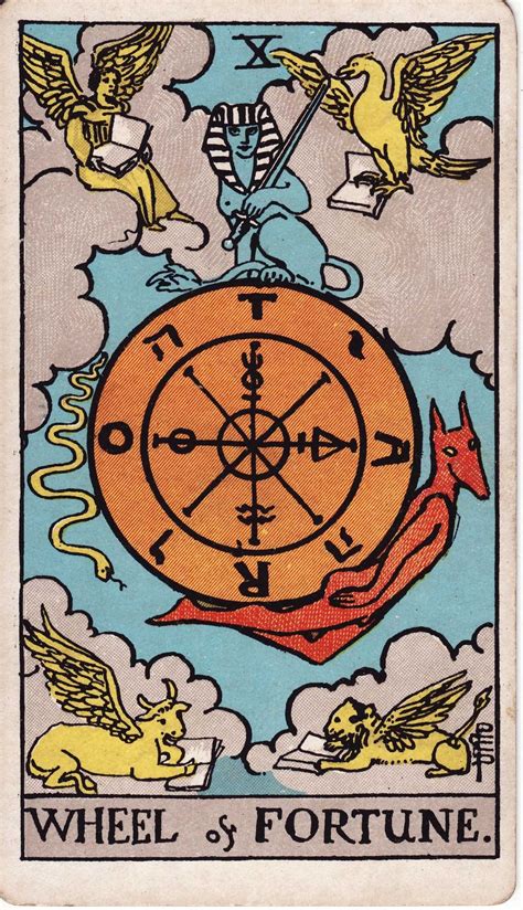 La Rueda de la Fortuna Tarot